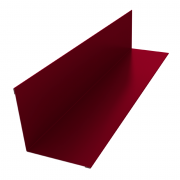 Угол внутренний 110х110 0,45 PE с пленкой RAL 3003 рубиново-красный (2м)