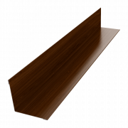 Угол внутренний 40х40 0,45 Print Elite Choco Wood TwinColor (2м)