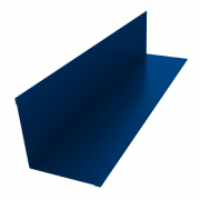 Угол внутренний 110х110 0,4 PE с пленкой RAL 5005 сигнальный синий (3м)