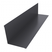 Угол внутренний 110х110 0,7 PE с пленкой RAL 7004 сигнальный серый (3м)