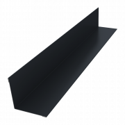 Угол внутренний 50х50 0,45 PE с пленкой RAL 7024 мокрый асфальт (2м)