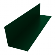 Угол внутренний 110х110 0,5 Satin Matt RAL 6005 зеленый мох (3м)