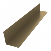 Угол внутренний 40х40 0,4 PE с пленкой RAL 1014 слоновая кость (2м)