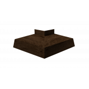 Угол отлива внешний 100 0,45 Print Elite с пленкой Antique Wood TwinColor