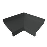 Угол отлива внутренний 70 0,45 Drap TX с пленкой RAL 7016 антрацитово-серый