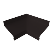 Угол отлива внутренний 70 0,45 Drap TX с пленкой RAL 9005 черный