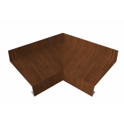 Угол отлива внутренний 70 0,45 Print Elite с пленкой Rowan TwinColor