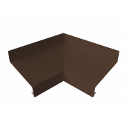 Угол отлива внутренний 70 0,5 Satin Matt с пленкой RAL 8017 шоколад