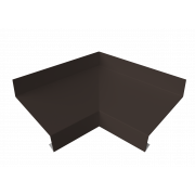 Угол отлива внутренний 70 0,5 Satin с пленкой RR 32 темно-коричневый