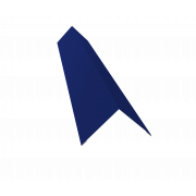 Угол внешний 110х110 0,45 PE с пленкой RAL 5002 ультрамариново-синий (2м)