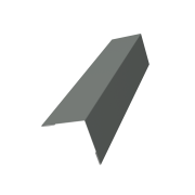 Угол внешний 30х30 0,45 PE с пленкой RAL 7005 мышино-серый (3м)