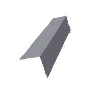 Угол внешний 30х30 0,5 Satin с пленкой RAL 7004 сигнальный серый (2м)