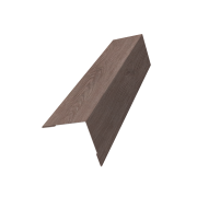 Угол внешний 50х50 0,45 Print Elite White Wood TwinColor (2м)