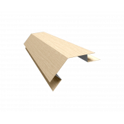 Планка угла внешнего сложного 135 градусов БХ new 0,45 Print Elite Milky Wood TwinColor (2м)