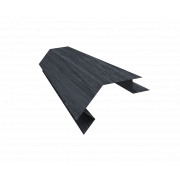 Планка угла внешнего сложного 135 градусов БХ new 0,45 Print Premium Grey Wood TwinColor (2м)