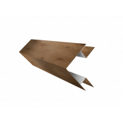 Планка угла внешнего сложного БХ new 0,45 Print Premium Pine Wood Fresh (3м)