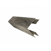 Планка угла внешнего сложного БХ new 0,45 Print Elite Nordic Wood TwinColor (3м)