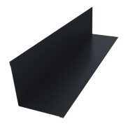 Угол внутренний 110х110 0,45 Drap TX RAL 7024 мокрый асфальт (3м)