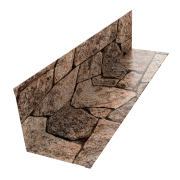 Угол внутренний 110х110 0,45 Print Elite King Stone TwinColor (3м)