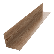 Угол внутренний 30х30 0,45 Print Elite White Wood TwinColor (3м)