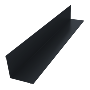 Угол внутренний 30х30 0,5 Satin с пленкой RAL 7024 мокрый асфальт (3м)