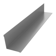 Угол внутренний 40х40 0,7 PE с пленкой RAL 9003 сигнальный белый (2м)