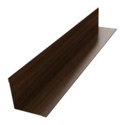 Угол внутренний 40х40 0,45 Print Elite Coffee Wood TwinColor (2м)