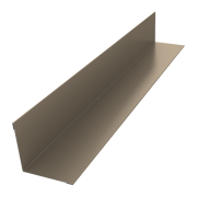 Угол внутренний 70х70 0,45 PE с пленкой RAL 1015 светлая слоновая кость (2м)