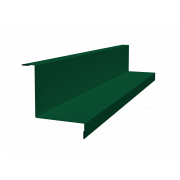 Угол внутренний простой фальц 0,45 Drap TX RAL 6005 зеленый мох (3м)