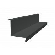 Угол внутренний простой фальц 0,5 GreenCoat Pural BT, matt RR2H3 (RAL 7016 антрацитово-серый) (2м)