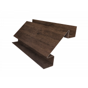 Планка угла внутреннего сложного БХ new 0,45 Print Elite Antique Wood TwinColor (2м)