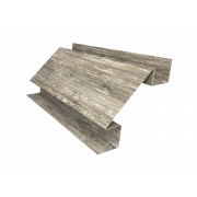 Планка угла внутреннего сложного БХ new 0,45 Print Elite Nordic Wood TwinColor (2м)