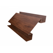 Планка угла внутреннего сложного БХ new 0,45 Print Premium Cherry Wood Fresh TwinColor (2м)