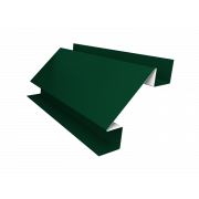 Планка угла внутреннего сложного БХ new 0,5 Satin Matt RAL 6005 зеленый мох (2м)