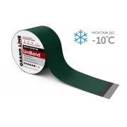 Герметизирующая лента Grand Line UniBand самоклеящаяся RAL 6005 зеленая 10м*20см