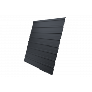 Профнастил C10A 0,5 Velur X RAL 7024 мокрый асфальт