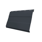 Вертикаль 0,2 prof 0,45 Drap TX с пленкой RAL 7024 мокрый асфальт