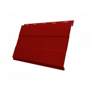 Вертикаль 0,2 prof 0,5 Satin с пленкой RAL 3011 коричнево-красный