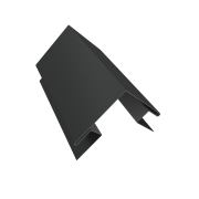Угол внешний сложный 75х75 0,5 GreenCoat Pural BT, matt RR2H3 (RAL 7016 антрацитово-серый) (2м)