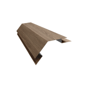 Угол внешний сложный 75х75 135 градусов 0,45 Print Elite White Wood TwinColor (2м)