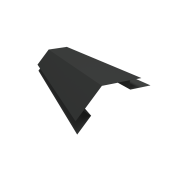 Угол внешний сложный 75х75 135 градусов 0,5 Velur X RAL 7016 антрацитово-серый (2м)