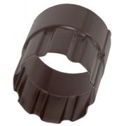 Соединитель трубы 100 мм Мatt RAL 8017