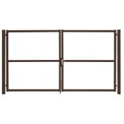 Ворота Colority Zinc Lock 1,5х3,5 RAL 8017