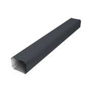 Труба гофрированная Vortex Lite Matt 76х102х1000мм RAL 7024 мокрый асфальт