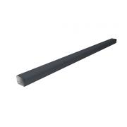 Труба гофрированная Vortex Lite Matt 76х102х3000мм RAL 7024 мокрый асфальт