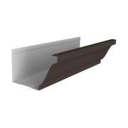 Желоб прямоугольный Vortex Lite Matt 130мм 3м RR 32 темно-коричневый