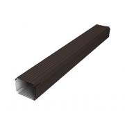 Труба гофрированная Vortex Lite Matt 76х102х1000мм RR 32 темно-коричневый