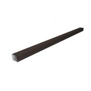 Труба гофрированная Vortex Lite 76х102х3000мм RR 32 темно-коричневый