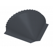 Заглушка малая конусная 0,5 Satin Matt RAL 7024 мокрый асфальт