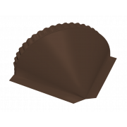 Заглушка малая конусная 0,5 Satin RAL 8017 шоколад